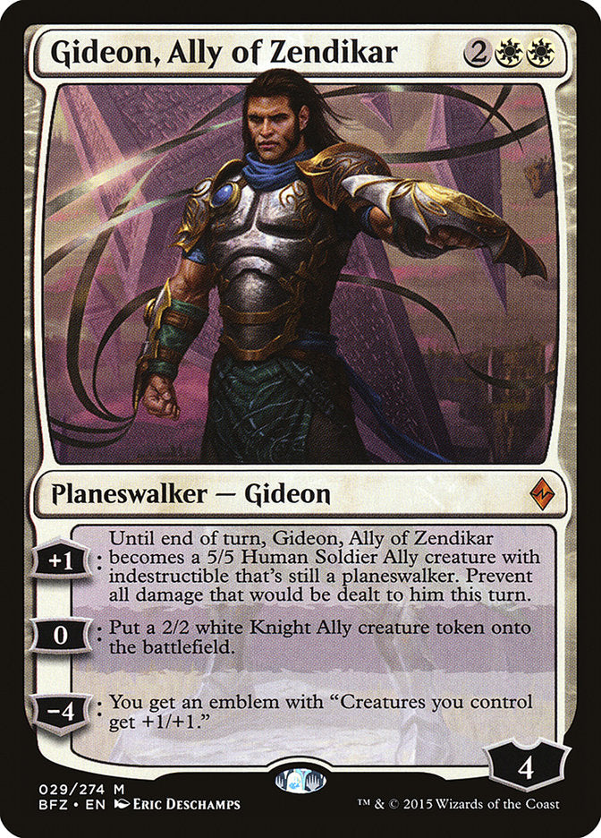 Gideon, Allié de Zendikar [Bataille pour Zendikar]