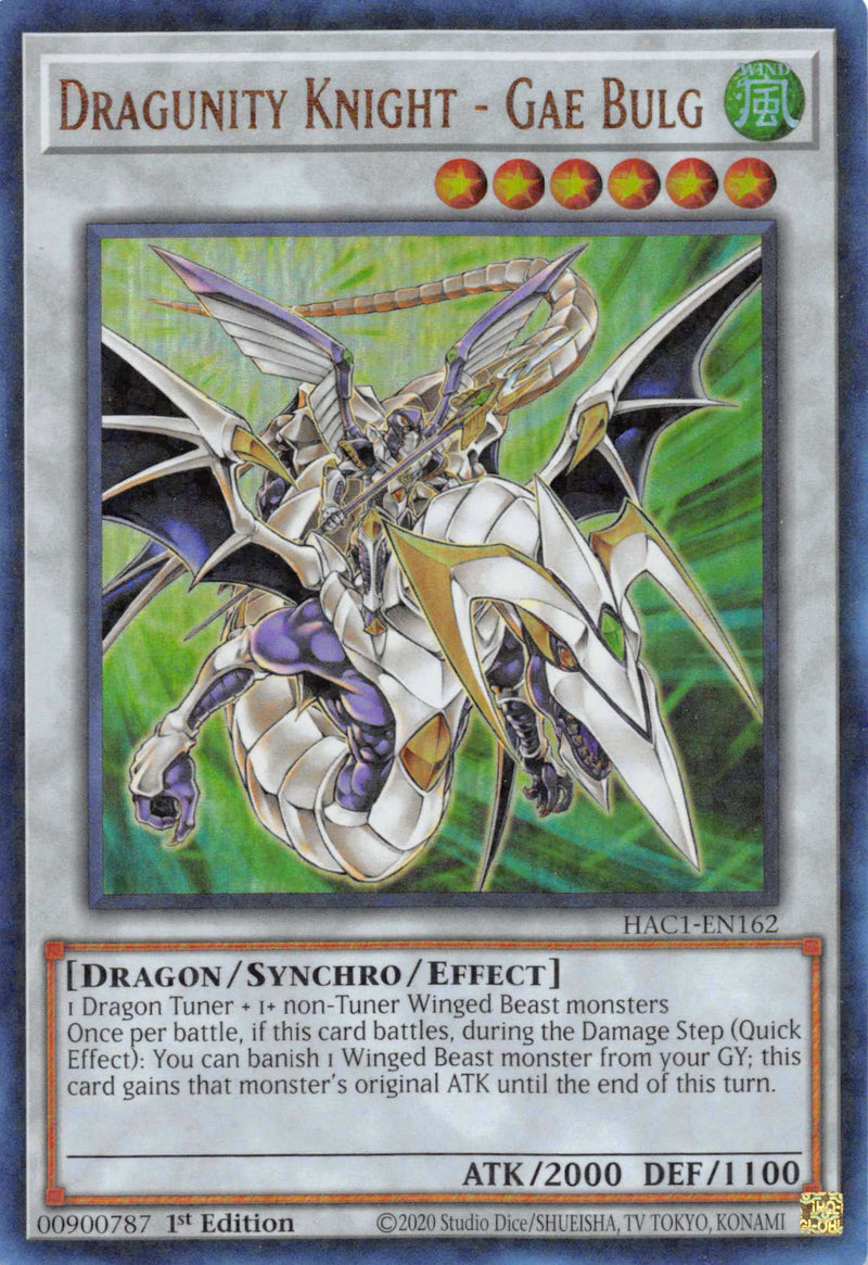 Chevalier Dragonité - Gae Bulg (Duel Terminal) [HAC1-FR162] Parallel Rare