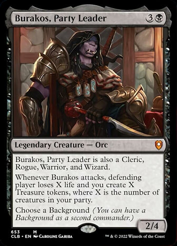 Burakos, Líder de la facción [Commander Legends: Battle for Baldur's Gate]