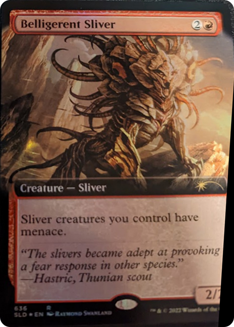 Belligerant Sliver (Extended Art) [Série limitée Secret Lair]