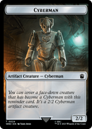 Ange Alien // Cyberman Jeton Recto-Verso [Jetons Doctor Who]