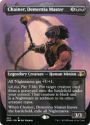 Chainer, maître de la démence (illustration alternative sans bordure) [Dominaria Remastered]