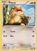 Patrat (29/30) [Negro y Blanco: Kit de Entrenador - Zoroark]