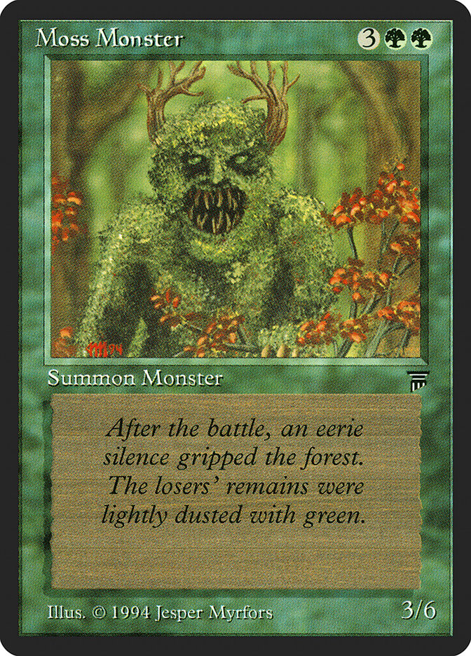 Monstruo de Musgo [Leyendas]