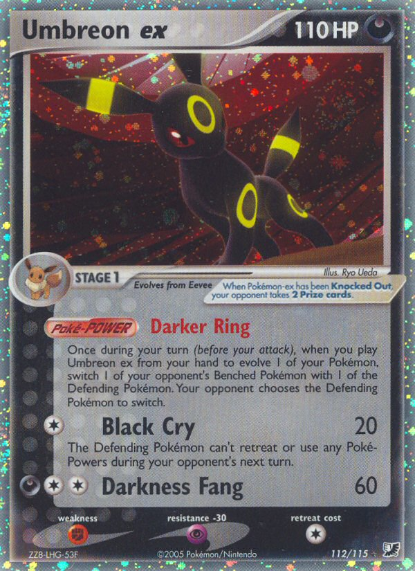 Noctali ex (112/115) [EX : Forces Cachées]