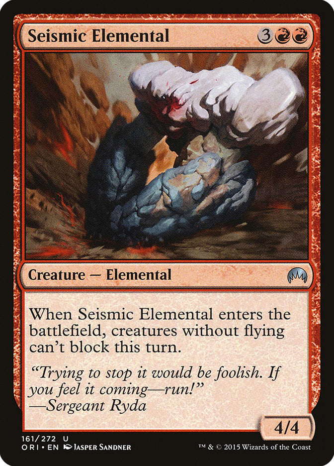 Élémental sismique [Magic Origines]