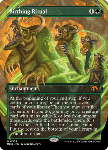 Ritual de Alumbramiento (Borderless) [Modern Horizons 3]