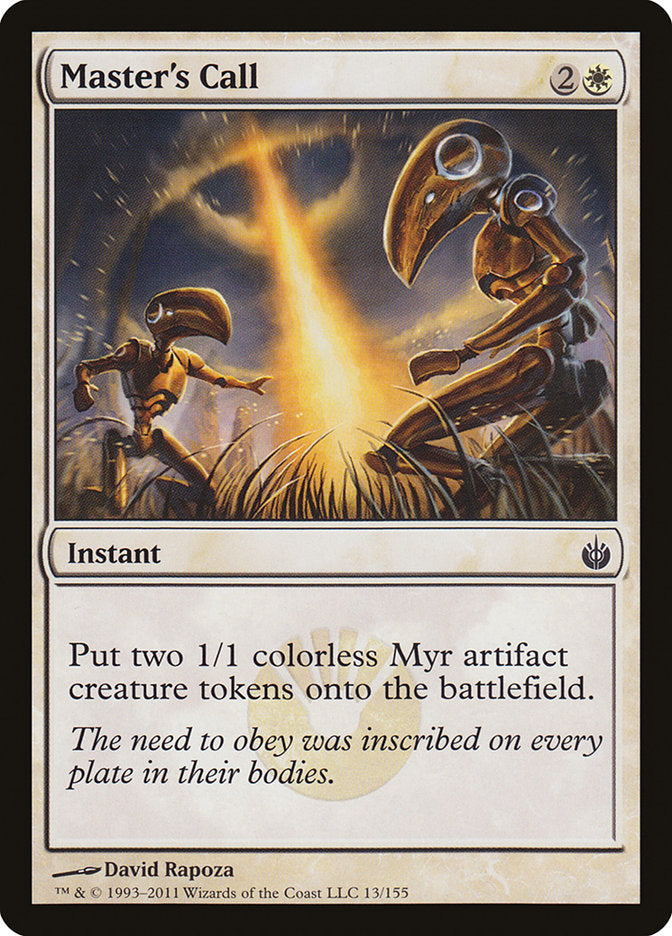 Appel du maître [Mirrodin assiégé]