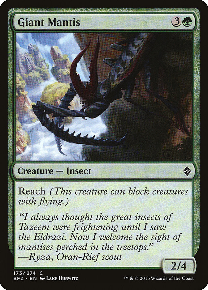 Mantis gigante [Batalla por Zendikar]