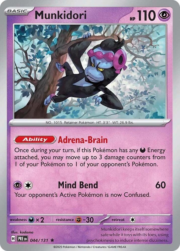 Munkidori (044/131) [Écarlate et Violet : Évolutions Prismatiques]