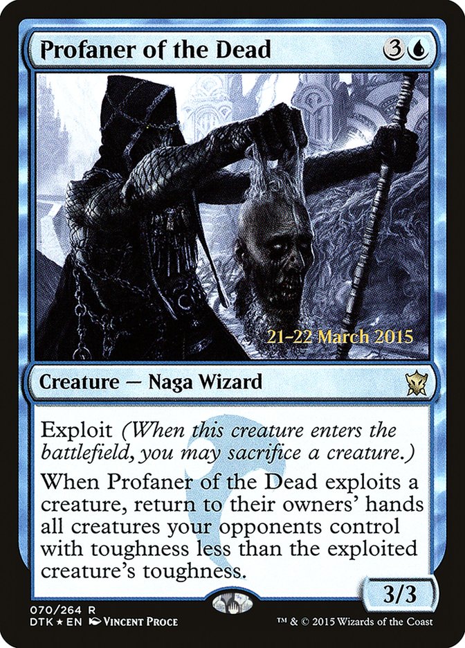 Profanateur des Morts [Promos d'Avant-première Les Dragons de Tarkir]