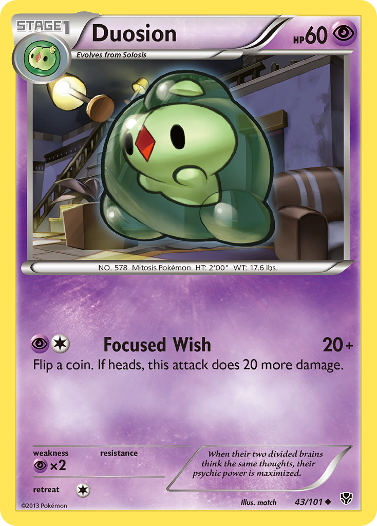 Duosion (43/101) [Negro y Blanco: Tormenta Plasma]