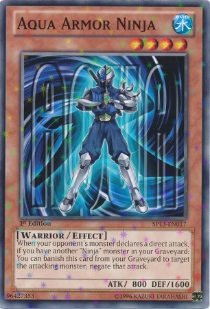 Aqua Armor Ninja [SP13-FR017] Starfoil Rare