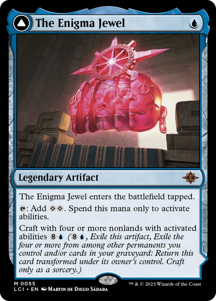 Le Joyau de l'énigme // Foyer d'illumination [Les Cavernes Oubliées d'Ixalan]