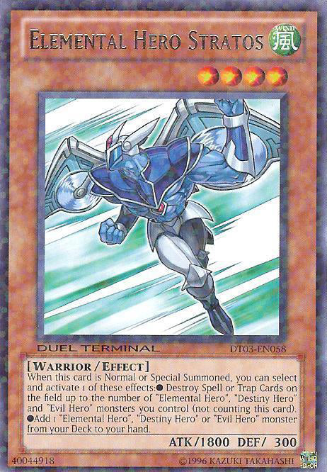 HÉROS Élémentaire Stratos [DT03-FR058] Rare