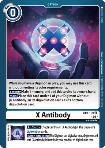 Anticuerpo X [BT9-109] [X Record]