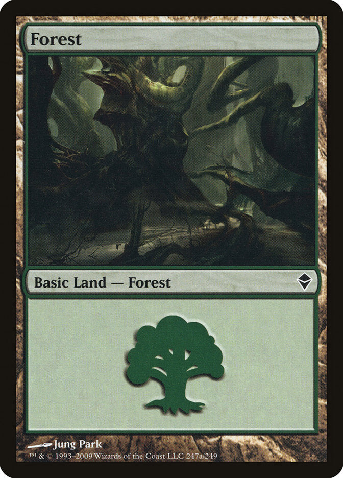 Forêt (247a) [Zendikar]