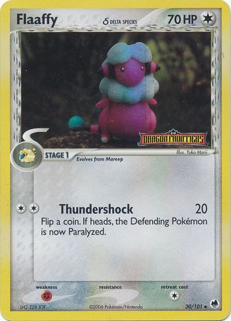 Flaaffy (30/101) (Especie Delta) (Estampada) [EX: Frente de Dragón]