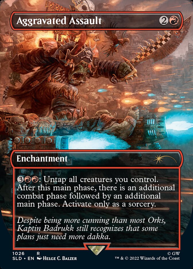 Agression caractérisée (Borderless) [Secret Lair Drop Series]