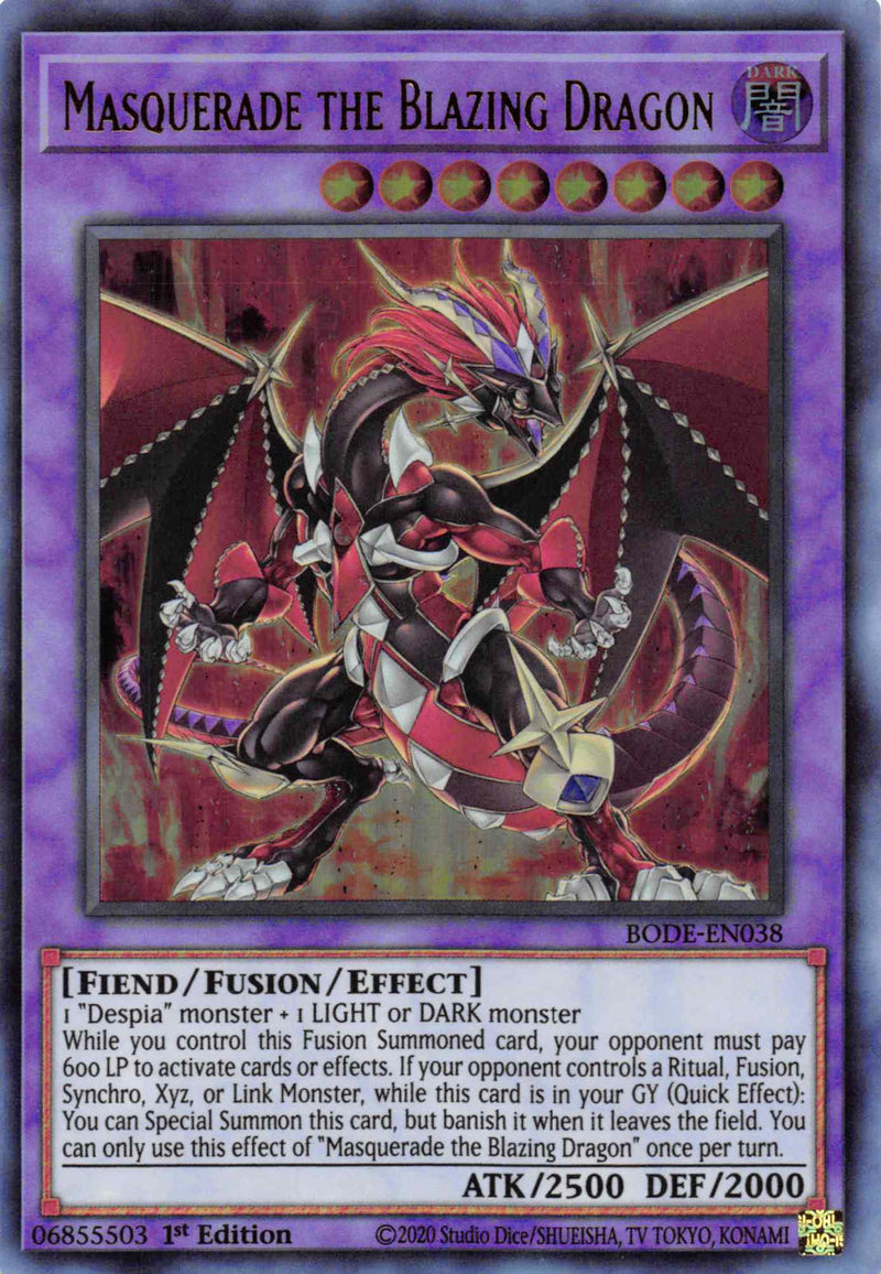 Mascarade le dragon flamboyant [BODE-FR038] Ultra Rare