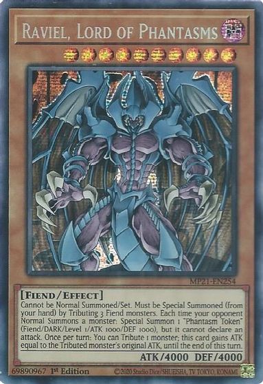 Raviel, Seigneur des Phantasmes [MP21-FR254] Prismatic Secret Rare
