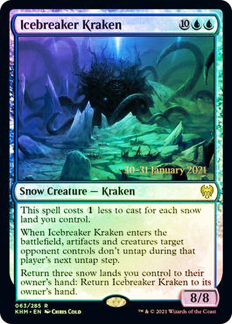 Brise-glace Kraken [Promos d'avant-première de Kaldheim]