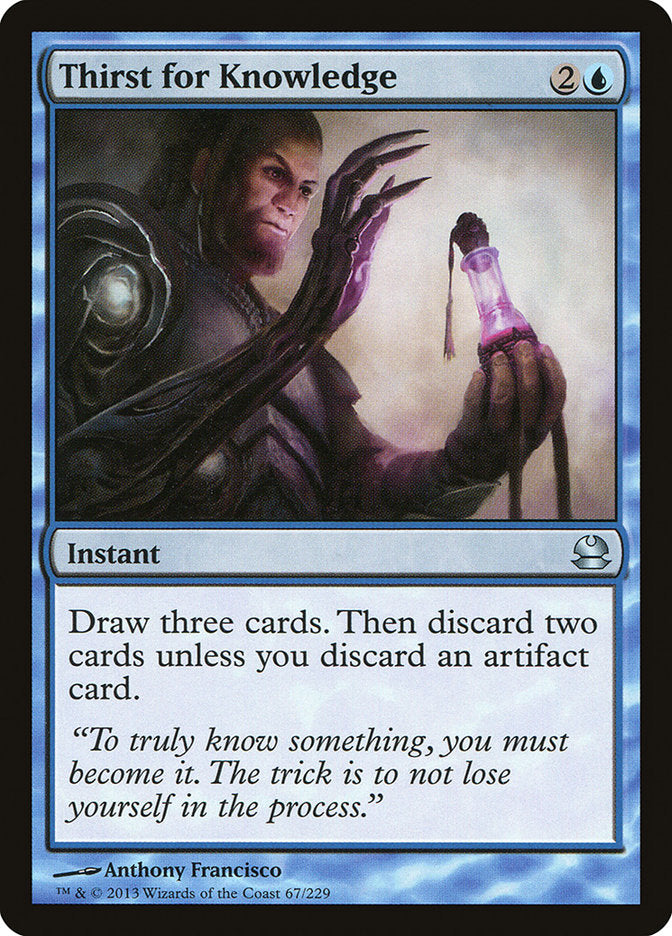 Soif de Connaissances [Modern Masters]