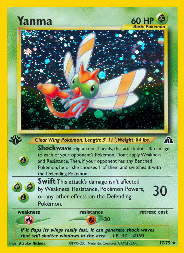 Yanma (17/75) [Neo Discovery 1re Édition]