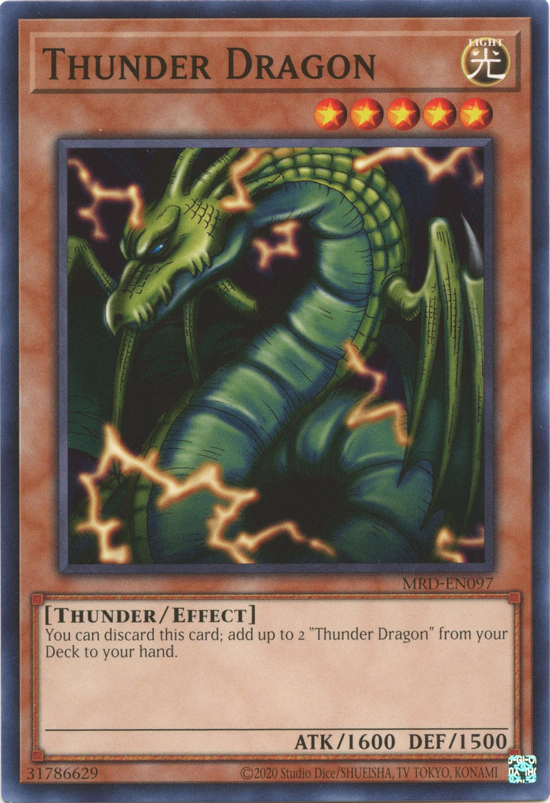 Dragón del Trueno (25º Aniversario) [MRD-EN097] Común