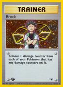 Brock (15/132) [Héroes de Gimnasio 1ª Edición]