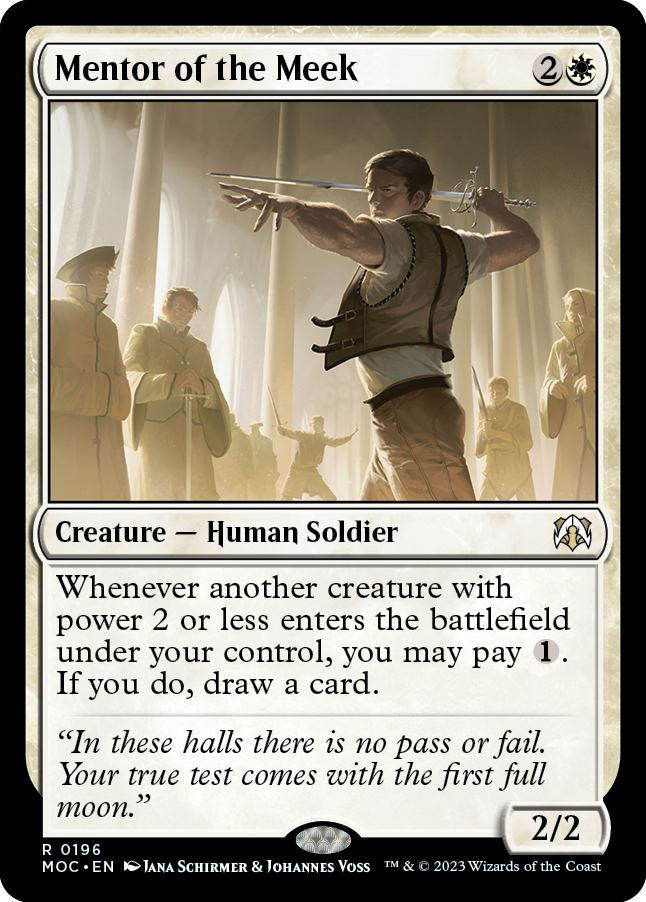 Mentor de los mansos [Marcha de las máquinas Commander]