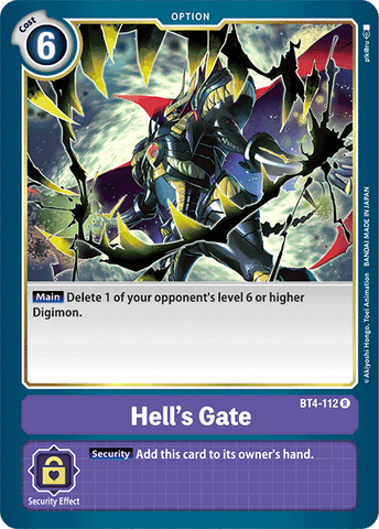 Puerta del Infierno [BT4-112] [Gran Leyenda]