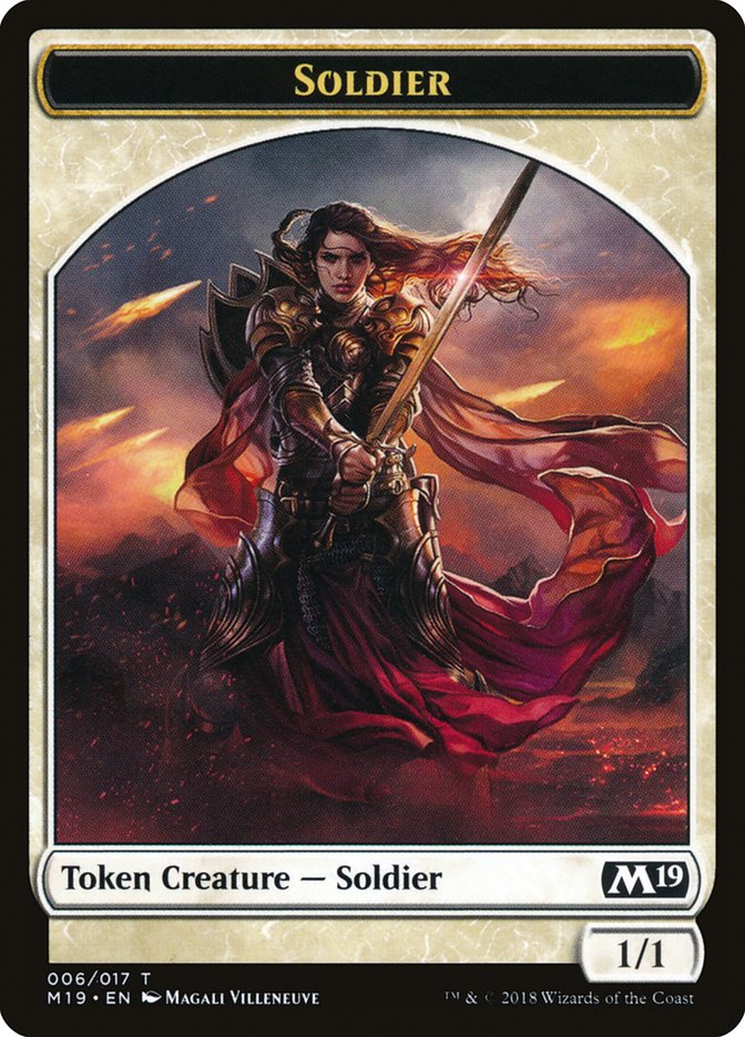 Jeton Soldat [Édition de base 2019 jetons]