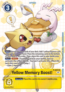 ¡Estímulo de Memoria Amarillo! [P-037] (Paquete de Promoción de Caja - Siguiente Aventura) [Cartas Promocionales]
