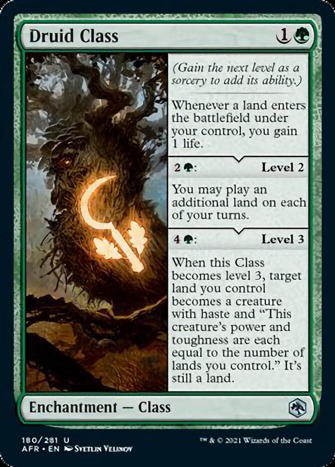 Classe de druide [Donjons & Dragons : Aventures dans les Royaumes Oubliés]