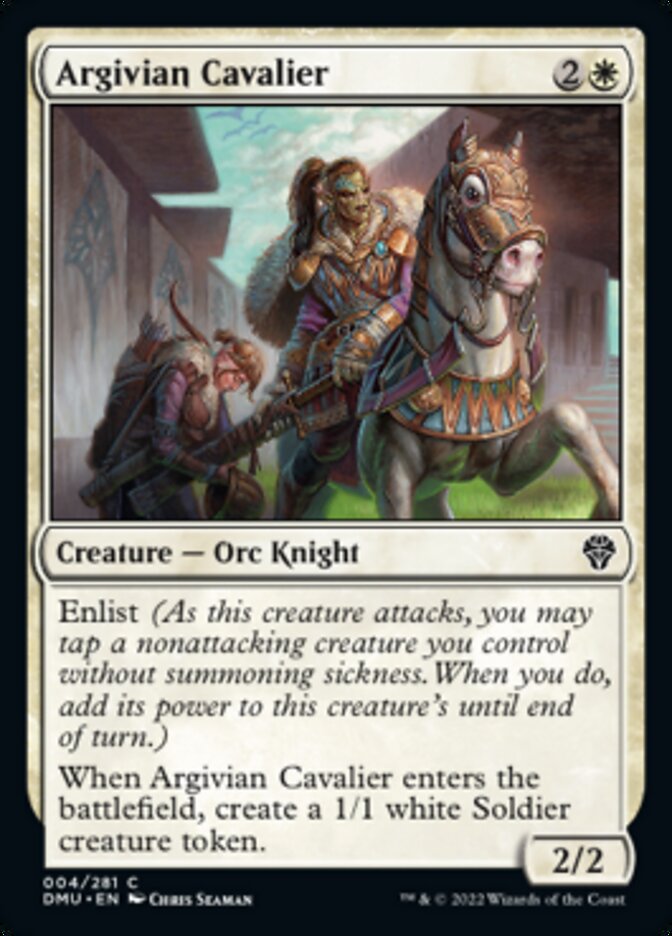 Cavalier argivien [Dominaria Uni]