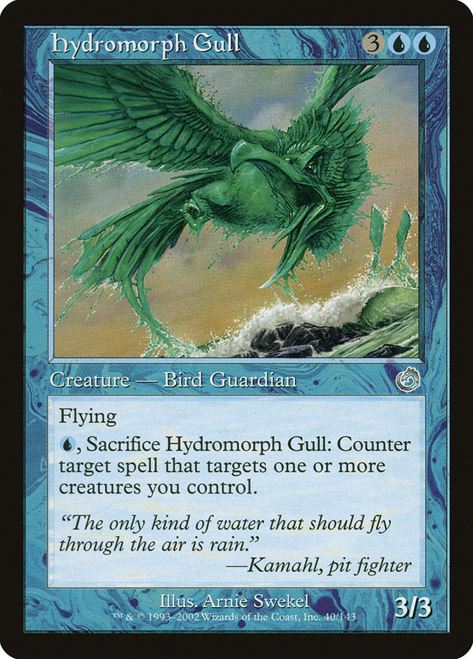 Mouette hydromorphe [Tourment]