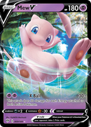 Mew V (069/189) (Carta gigante) [Espada y Escudo: Oscuridad Incandescente]