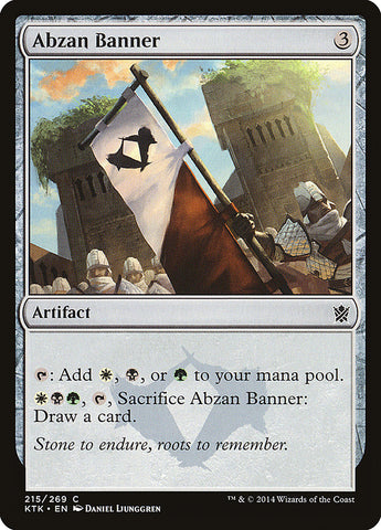 Bannière d'Abzan [Khans de Tarkir]