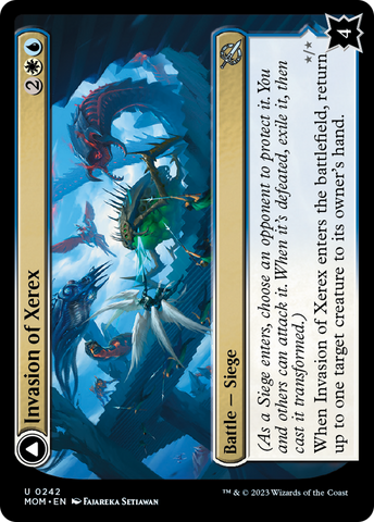 Invasión de Xerex // Paladín de Vértice [Marcha de la Máquina]