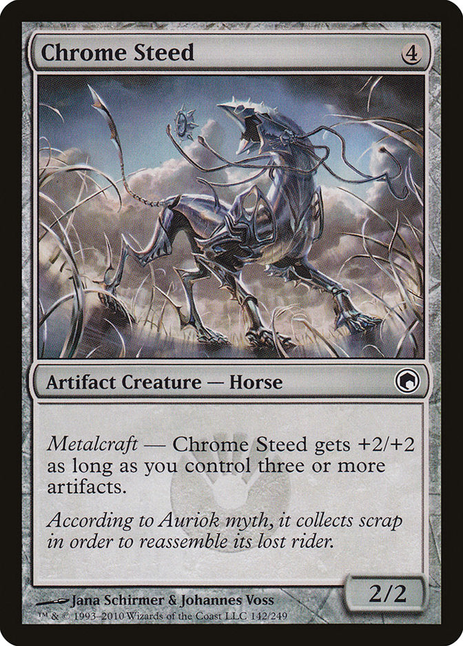 Coursier chromé [Cicatrices de Mirrodin]