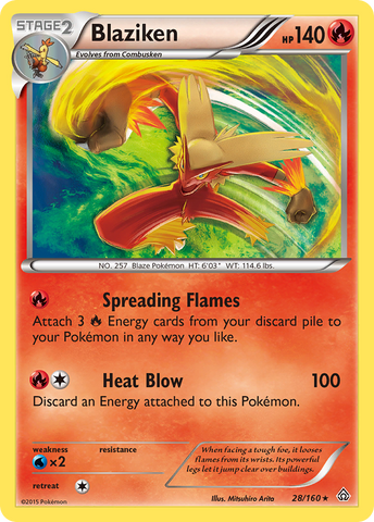 Blaziken (28/160) [XY: Duelo Primario]