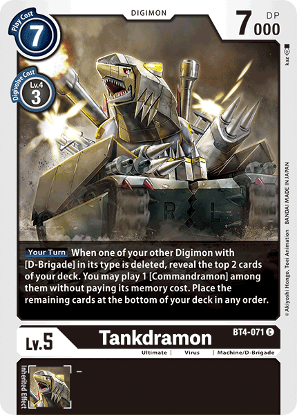 Tankdramon [BT4-071] [Gran Leyenda]