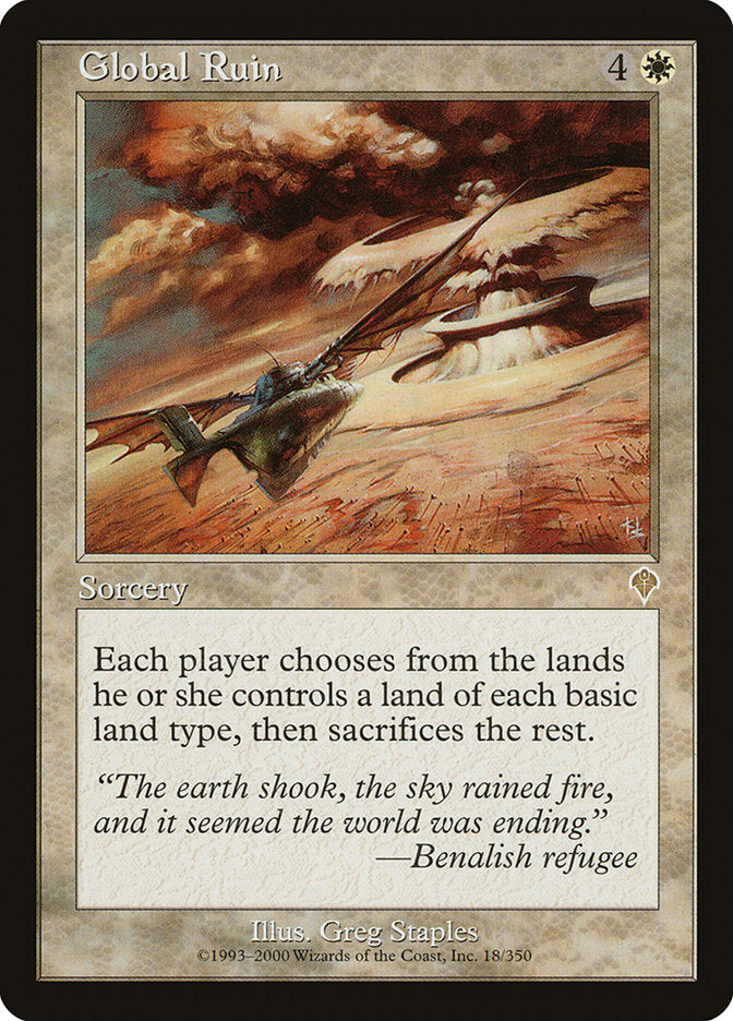 Ruine mondiale [Invasion]