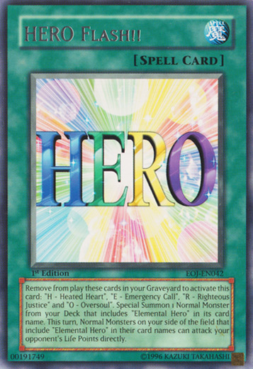 Flash HÉROS !! [EOJ-EN042] Rare