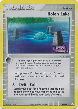 Lago Holon (87/110) (Estampado) [EX: Fantasmas de Holon]
