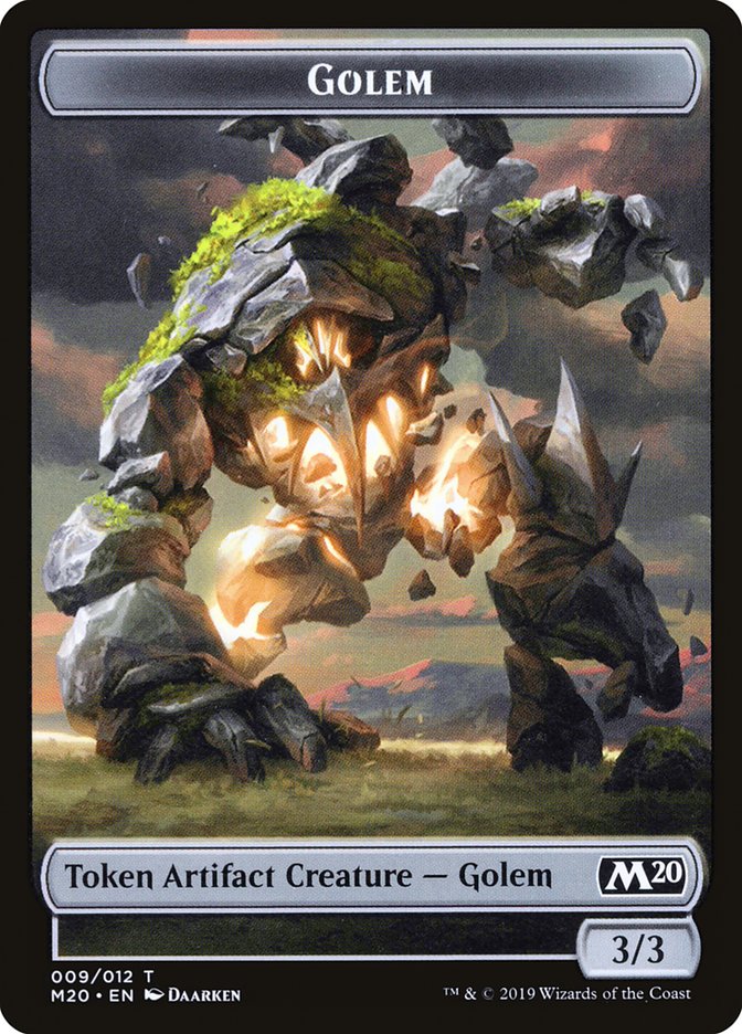 Jeton Golem [Jetons de l'édition de base 2020]