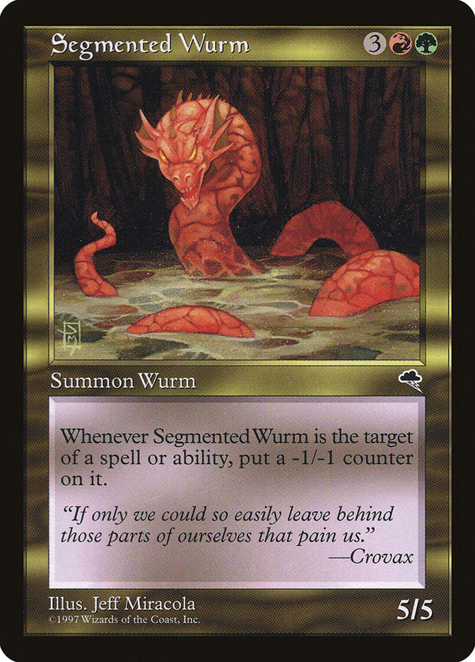 Ver de segmentation [Tempête]