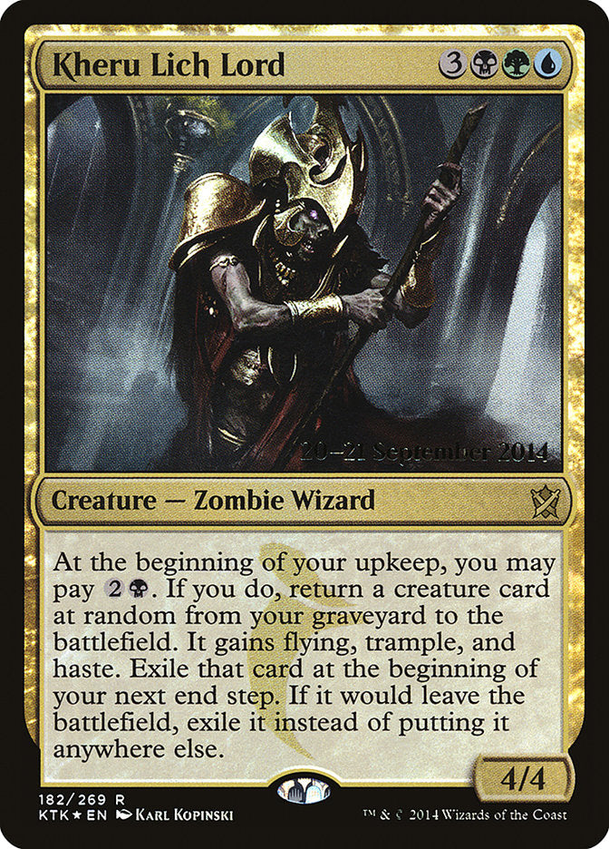 Seigneur liche Kheru [Kheru Lich Lord]