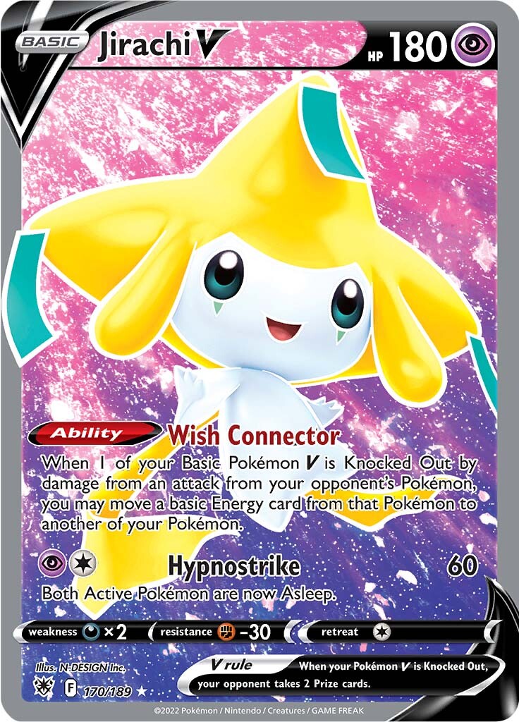 Jirachi V (170/189) [Espada y Escudo: Resplandor Astral]